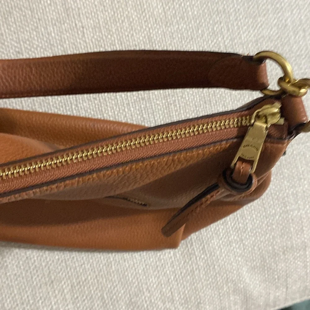Coach  Shay Shoulder Leather Bag women large brown casual office retro